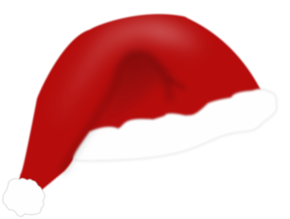 OnlineLabels Clip Art - Christmas Hat